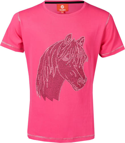 Red Horse - T-Shirt Caliber - Magenta - Maat 152