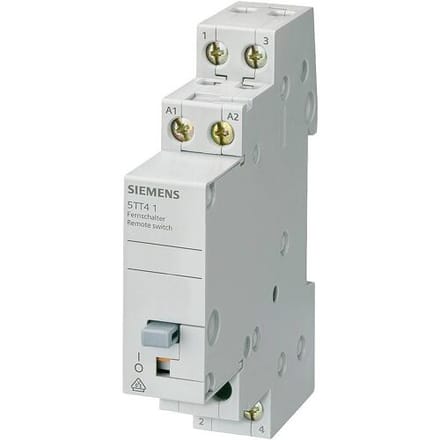 Siemens 5TT4102-0 Afstandbediende schakelaar DIN-rail 2x NO 400 V 16 A Piece 1 stuk(s)