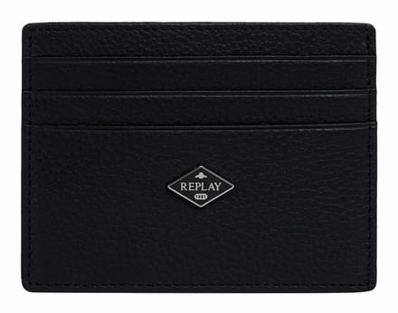 REPLAY kaarthouder Card Holder Black zwart