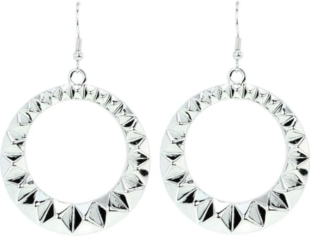Behave - Oorhangers dames - Statement look - Rond met stud motief