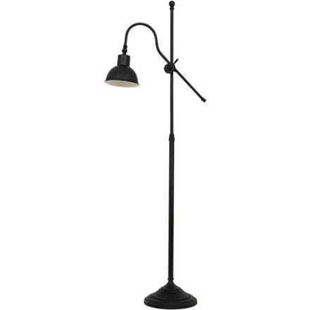 KS Verlichting Vloerlamp Verona Antiek Zwart