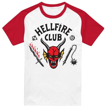 Stranger Things T-shirt - Hellfire Club - S tot XXL - voor Mannen - meerkleurig
