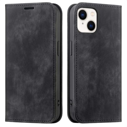 imoshion Hoesje - Geschikt voor Apple iPhone 15 - Slim Bookcase - Zwart