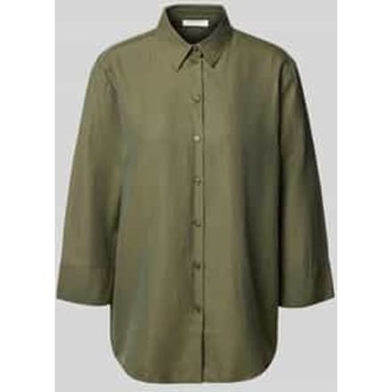 Overhemdblouse met knoopsluiting
