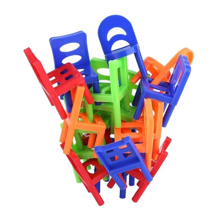 Allecto - Balancerende Speelgoedstoelen - Educatief Spel - Multicolor - Stapelbaar Speelgoed - Leuke Leerervaring - Geschikt voor Kinderen