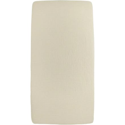 Meyco Baby Uni hoeslaken juniorbed - pre-washed hydrofiel - soft sand - 70x140cm