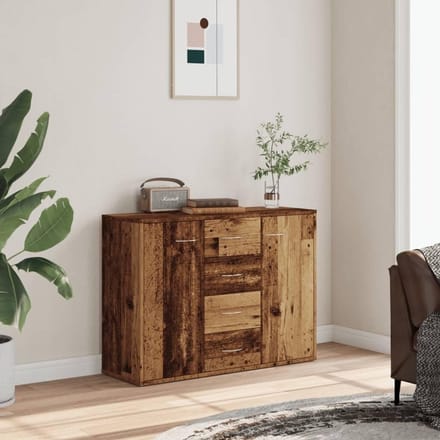 Dressoir Vintage – 4 Laden - – 4 Laden 2 Deuren - Medahomestore