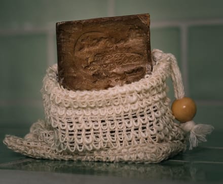 Eanna - Sisal Zeepzakje - Scrub - Multifunctioneel - verwijdert dode huidcellen