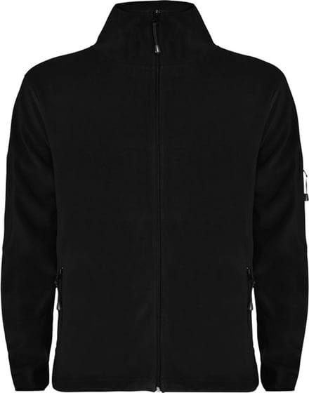 Zwart Fleece vest Roly Luciane maat 3XL