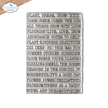 ECD Clear stamps - Journal phrases 5