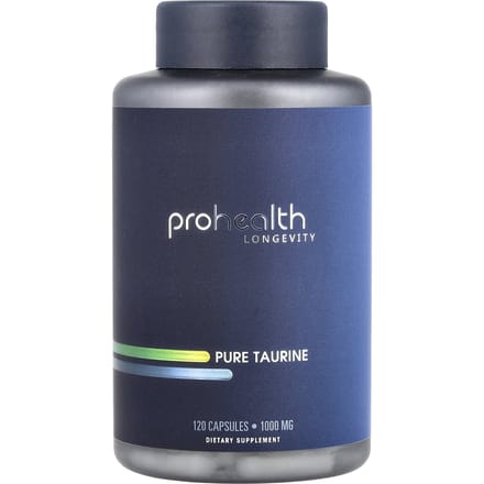 ProHealth Longevity, Pure Taurine, 1.000 mg, 120 Capsules