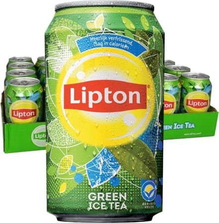 Lipton Ice Tea Green Laag in Suiker - 24 x 330 ml