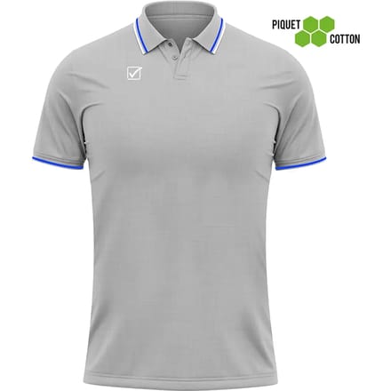 Poloshirt Givova Gris-wit Grijs - M