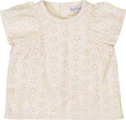 Dirkje R-CHERRY Meisjes Blouse - Off white - Maat 98