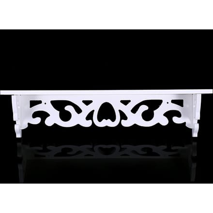 Witte Holle Zwevende Plank Muur Winkel Boekenkast Display Plank Meubels white