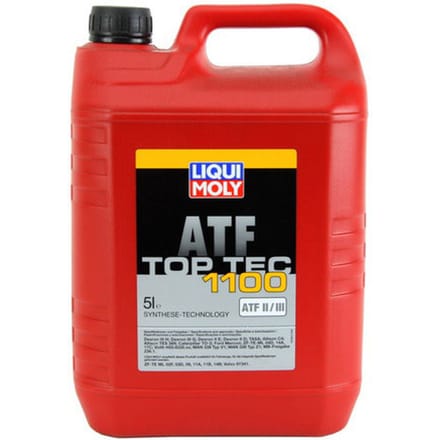 Transmissie olie LIQUI MOLY 3652 ATF TopTec 1100 Dexron III H G II E D 5L