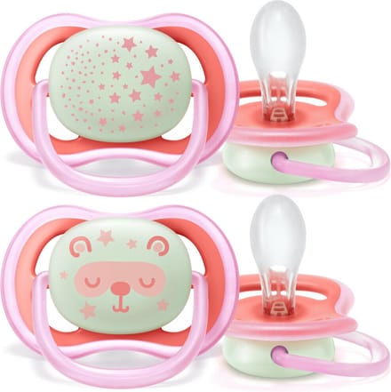 Philips Avent - Ultra Air Night - 6/18 maanden - 2 stuks - Blauw - SCF376/20