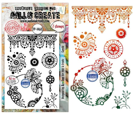 Aall & Create clearstamp A6 - Cercle