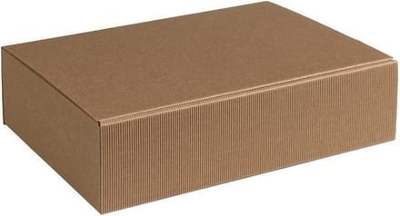 Wijndoos cadeauverpakking karton 36x26x9cmcm NATUREL (35 stuks)