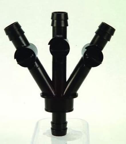 Ubbink - Driewegkraan 19mm - pomp- en filteraccessoires