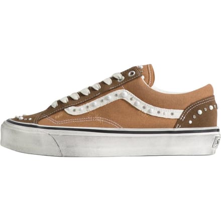 Vans LX Old Skool 36 Pack Perle - Baskets Unisexes Marron Cacao Vintage VN000E8VFST 37