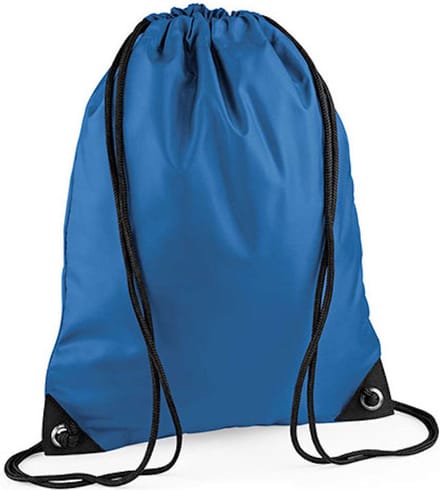 Premium Gymsac Sporttas BagBase - 11 Liter Sapphire Blue