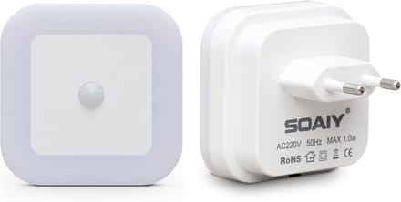 LED Nachtlampje met Bewegingsmelder en PIR Sensor - Set van 2