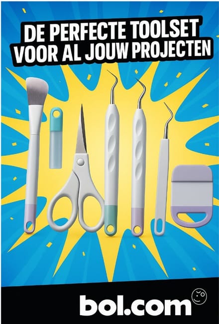 Creasure Precisie Toolset – De perfecte toolset voor al jouw projecten