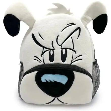 Idefix (Dogmatix) Asterix Plush rugzak hond wit - 30 cm