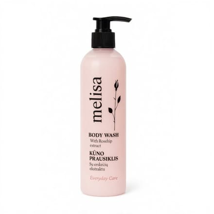 MELISA BODY WASH DOUCHEGEL met ROZENBOTTEL (Rosehip) EXTRACT en Vit. C 300ml