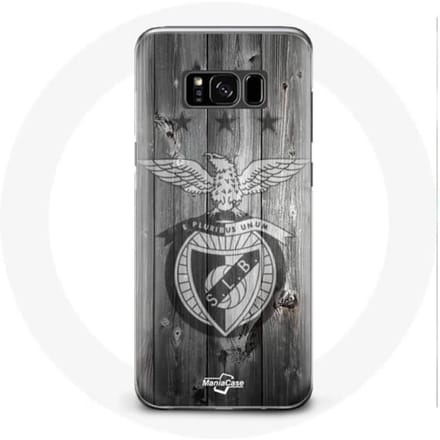 Samsung Galaxy S8 hoesje slb benfica grijze achtergrond