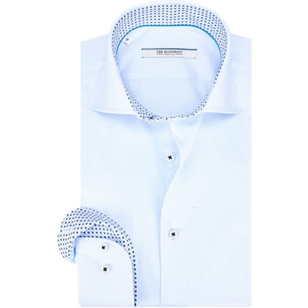 The BLUEPRINT Premium Business Overhemd Blauw Heren