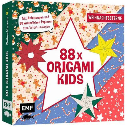 Boek "88 x Origami Kids - Weihnachtssterne"