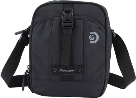 Discovery Tablet Crossbodytas / Schoudertas / Utility Tas - Shield - Zwart - Zwart