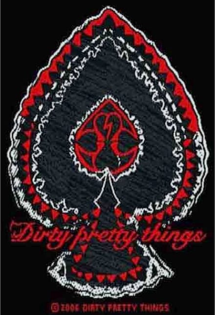 Dirty Pretty Things - Spade Patch - Zwart