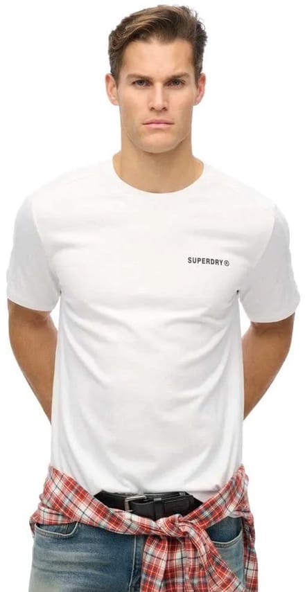 Superdry - Tech T-shirt met relaxte pasvorm - Heren - T-shirts
