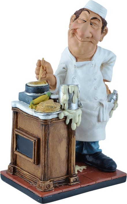 Warren - Stratford - beeldje - poffertjesbakker - bakker