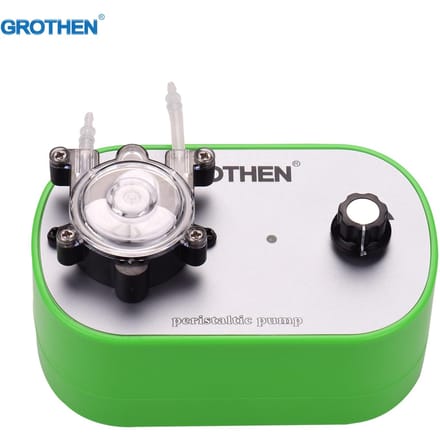 GROTHEN G728-1 peristaltische vloeistofdoseerpompen met enkele pompkop EU Plug groen