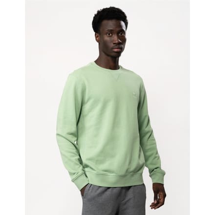 BOSS Orange Westart Heren Crewneck Sweatshirt Met Logopatch