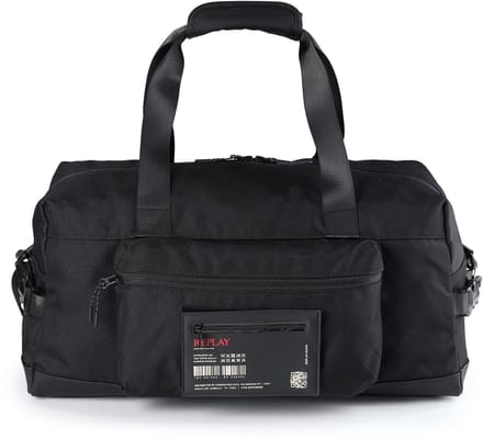 REPLAY schoudertas Weekender Black zwart