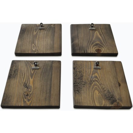 Asir - Decoratief sparrenwandaccessoire - Okkernoot - 14 x 1,6 x 14