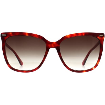 Calvin Klein Vlinder Dames Bourgondisch Havana Bruin Kleurverloop CK22532S