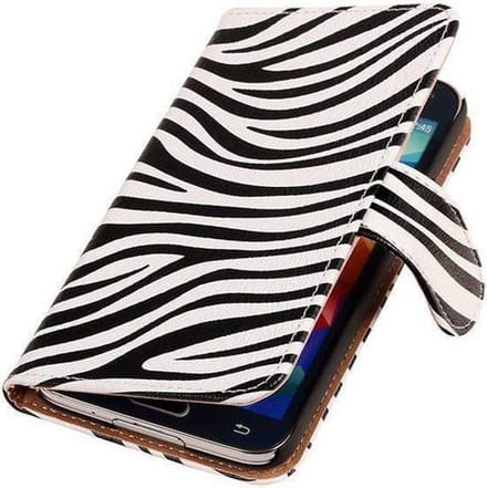Zebra Samsung Galaxy Core LTE G386F Book/Wallet Case/Cover