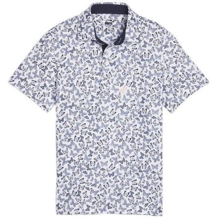 Polo Shirt Korte Mouw Puma Butterflies