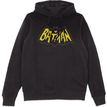 Batman '66 Vintage Blk Hoodie - Black - M