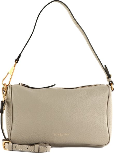 GIANNI CHIARINI Leren Schoudertas Brooke Crossbody Bag Lamb Beige