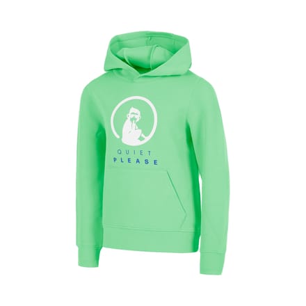 Quiet Please Joy Baseline Logo Sweater met capuchon Jongens