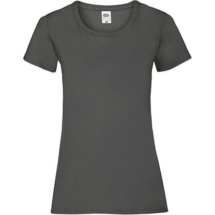 Dames-T-shirt Fruit of the Loom Valueweight