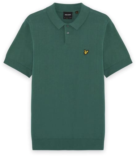 Lyle & Scott Cotton Short Sleeve Knitted Polo