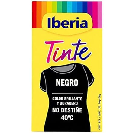 Teinture - IBERIA - Dye spécial - Noir - Couleur Vive - Durable noir